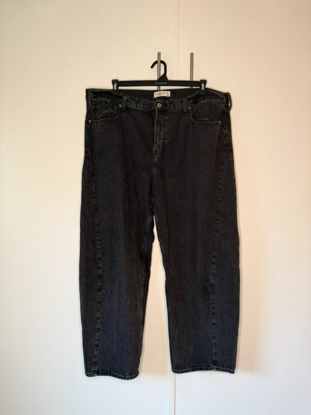 Abercrombie & Fitch Jean - Curve Love - The Barrel Jean Mid Rise